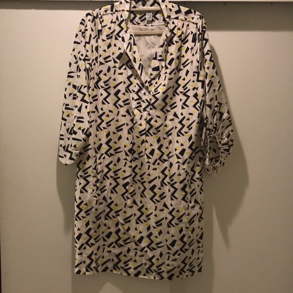DVF patterned dress